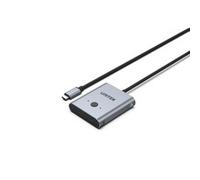 Unitek International two-way Signal Switch USB-C 2 in 1 out 4K Cavo D1078A