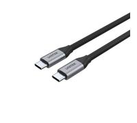 Cavo di ricarica veloce USB-C 100W PD con 4K@60Hz e dati a 10Gbps (USB 3.2 Gen2) C14082ABK | Power Delivery 100W | USB SuperSpeed + | Ricarica rapida