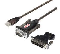 Unitek International UNITEK Y-105A Nero 1,5 m USB tipo A DB-9 Maschio Maschio to