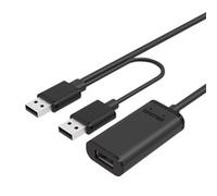 Unitek International UNITEK Y-278 10 m 2 x USB A USB A USB 2.0 0,48 Gbit/s Nero