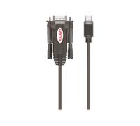 Unitek International Y-1105K Serien-Kabel black DB-9 Cavo Digitale/dati 1,5 m