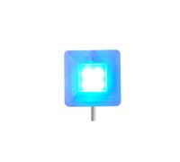 Unitek spia led blu alta luminosita ripetitore ottico 12V-24V DC IP65 - UTKRO504
