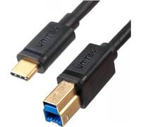 Unitek USB 3.0 USB Type-C kabel 2m Sort