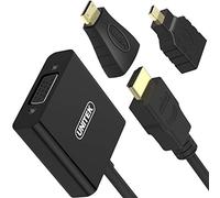 UNITEK Y-6355 cavo di interfaccia e adattatore HDMI VGA Nero