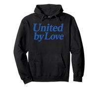 Uniti dall'amore Blue Pride Unity Justice Harmony Life Faith Felpa con Cappuccio