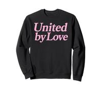 Uniti dall'amore Pink Female Pride Unity Justice Harmony Life Felpa