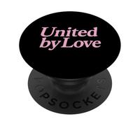 Uniti dall'amore Pink Female Pride Unity Justice Harmony Life PopSockets PopGrip Adesivo