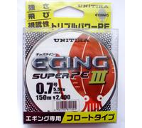 UNITIKA Eging Super PE III 150m. Speciale Linea Ult Calamaro Treccia