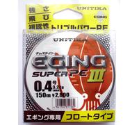 UNITIKA Eging Super PE III 150m. Speciale Linea Ult Calamaro Treccia