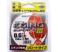 UNITIKA Eging Super PE III 150m. Speciale Linea Ult Calamaro Treccia