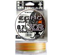 UNITIKA Eging Super PE III X8 150m. Speciale Linea Calamaro Treccia