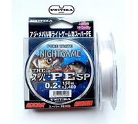 UNITIKA Notte Gioco Pe Sp 150m. Luce Rock Pesca Linea Intrecciato Piccolo