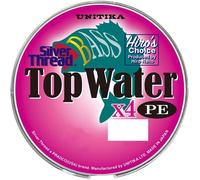 UNITIKA Silver Thread Bass Topwater PE X4 Line 100 m varianti rosa