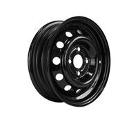 UNITRAILER Cerchio in acciaio nero 13 pollici 4Jx13 per rimorchio 4x100 mm