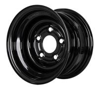 Unitrailer Cerchio nero in acciaio per rimorchio 10" 5x112