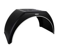 Unitrailer Parafanghi Rimorchio ad asse singolo 15 e 16 pollici in plastica - Dimensioni: 920 mm x 450 mm x 460 mm - Compatibile con rimorchi Utility