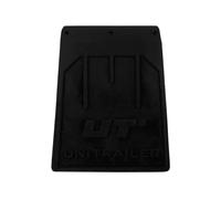 UNITRAILER Paraspruzzi in gomma da 185 x 233 mm per parafango di rimorchio auto e veicoli commerciali copertura resistente per un'eccellente protezione da fango e sassi