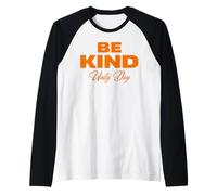Unity Day Orange T-Shirt, Anti Bullying Gift And Be Kind Maglia con Maniche Raglan