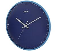 Unity Galaxy, orologio da parete, blu, bombato, movimento silenzioso, 30 cm
