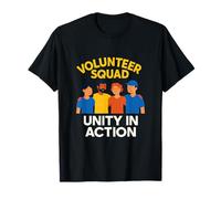 Unity in Action Team di volontari per la Raccolta Fondi di beneficenza Maglietta