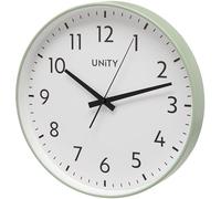 Unity Orologio da parete, Fradley, silenzioso, moderno, verde, 30 cm
