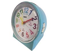 Unity Sveglia bip per bambini, Azzurro, 10,5 x 10,5 x 6,5 cm