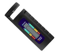 UnìveÃsal Battery Tester - Checks AA, AAA, C, D, 9 V, 6F22, e Button Cell (1,5 V) Batterie. Semplice One-Step, Color-Coded Analog Display. Pořtable, No Batterie Required. ÇSsentiał Househol