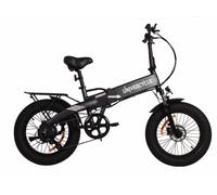 UNIVERCICLE SATURNO - Bicicletta Elettrica Pieghevole Cambio Shimano 7 Rapporti