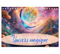 Univers magique (Calendrier de bureau 2026 DIN A5 vertical), CALVENDO calendrier mensuel: Découvrir la magie de l'univers avec des livres.