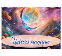 Univers magique (Calendrier mural 2026 DIN A2 vertical), CALVENDO calendrier mensuel: Découvrir la magie de l'univers avec des livres.