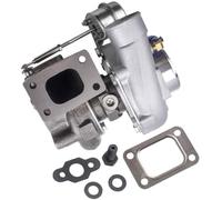 Universal 0.6 A/R Turbo Turbocharger compatibile con GT25 GT28 T25 T28 GT2871 GT2860 Acqua raffreddato a 400 CV+ con turbina per cuscinetti