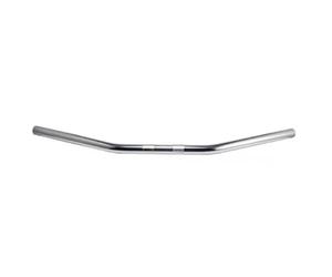 Universal 1" 25mm Iron Handlebar Compatibile con motociclette Bikes Cruisers Cafe Racers e applicazioni personalizzate(Chrome)
