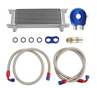 Universal 13 Row AN10 AN10 Oil Cooler Radiatore Olio Filter Adapter Kit