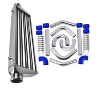 Universal 2.5" Intercooler Piping Pipe Kit Turbo tubi flessibili in silicone