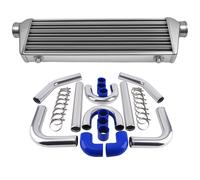 Universal 2.5" Intercooler Piping Pipe Kit Turbo tubi flessibili in silicone