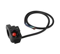 UNIVERSAL 22 Mm L Moto 7/8i Interruttore Manubrio 3 in - Corno Girare il Pulsante a Fascia Bassa a Basso Raggio