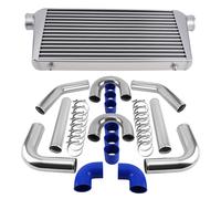 Universal 3 "/ 76mm Intercooler Kit Tubo Intercooler Aluminum 2.5 " Pipe Kit