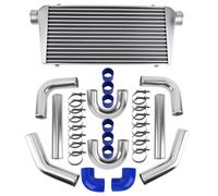 Universal 3 "/ 76mm Intercooler Kit Tubo Intercooler Aluminum 2.5 " Pipe Kit