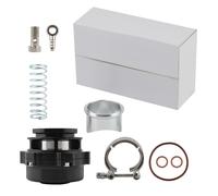 UNIVERSAL 50MM V-BAND Clamp TURBO SUPER CHARGE BLOW OFF BOV VALVOLA DI SCARICO