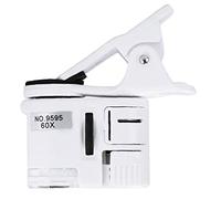 Universal 60x Microscope LED LED a luce UV Clip-on Camera Clip staccabile Micro obiettivo per smartphone Lente del telefono cellulare