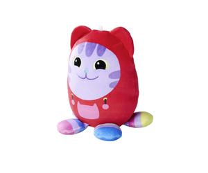 Universal 6305875329NPB Gabby's Doll Cabinet, DJ Cat Night Squishy Cuddly Toy, D