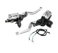 Universal 7/8" 22mm CNC Aluminum Adjustment Motorcycle Handlebar Master Cylinder Levers Hydraulic Brake Pump Clutch Handle,Heavy Duty