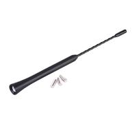 Universal 9 pollici Antenna per auto Ricevitore radio FM Ricevitore di antenna per auto per sostituzione con viti,esterno automobilistico,Specchietti retrovisori e accessori