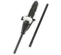 Universal Accessorio per potatore telescopico, MTO005, accessorio per estendere trimmer e decespugliatore, altezze fino a 3,6 m, lunghezza lama 20 cm, velocità max catena 19,5 m/s (00053-11.275.05)
