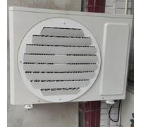 Universal Air r Copertura di sfiato AC regolabile Protezione dal vento per parabrezza Mini Split Condensatore Guard All Season Airflow Shield Soluzione di controllo del clima interno