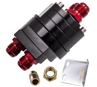 Universal Aluminum 1 Set Filter Adapter Plate Kit AN10 Fitting 0.875” x 12.125