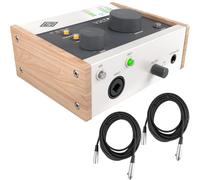 Universal Audio Volt 176 USB Recording Studio Audio Interface - Bundle con 2 cavi XLR