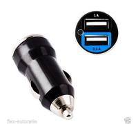 Universal Auto Camion USB Spina Accendisigari Caricabatteria 2 IN 1 1A/2A
