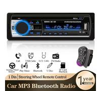 Universal Autoradio Stereo 1 DIN Bluetooth Radio FM USB SD AUX Chiamate, MP3