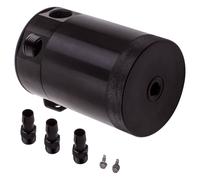 Universal Baffled 3-Port Oil Catch Can Tank Reservoir Air-Oil Separator 3/8" NPT